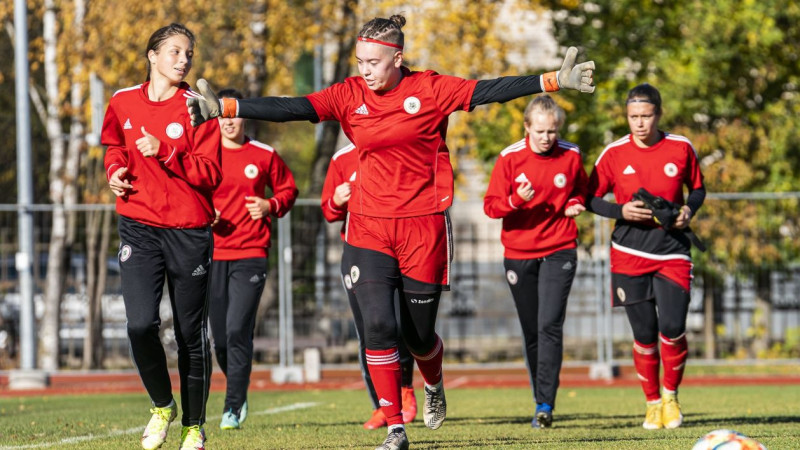 Latvijas sieviešu U19 izlase negūst vārtus pret Lihtenšteinu, paliekot pēdējā
