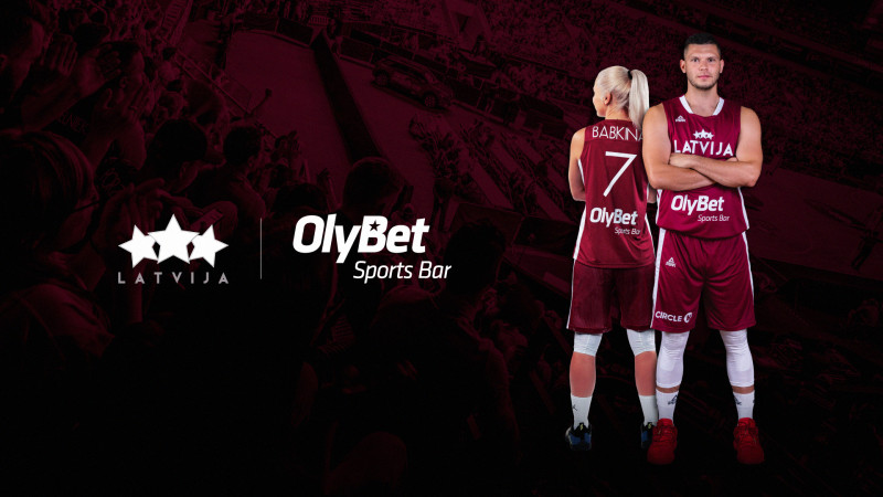 OlyBet Sports Bar atbalstīs basketbola valstsvienības ceļā uz Eiropas un pasaules finālturnīriem