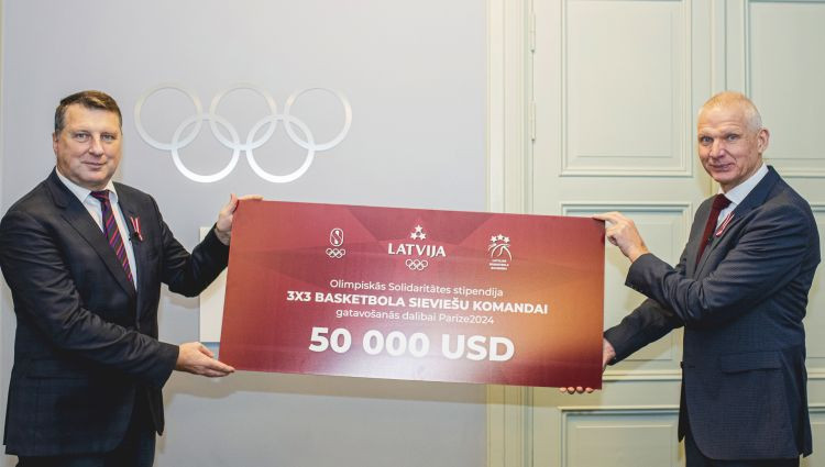 LOK piešķir 50 tūkstošus dolāru 3x3 sieviešu komandai sagatavošanās posmam uz Parīzes OS