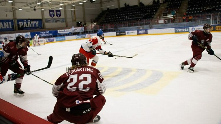Latvijas U18 izlase paliek sausā pret Krieviju