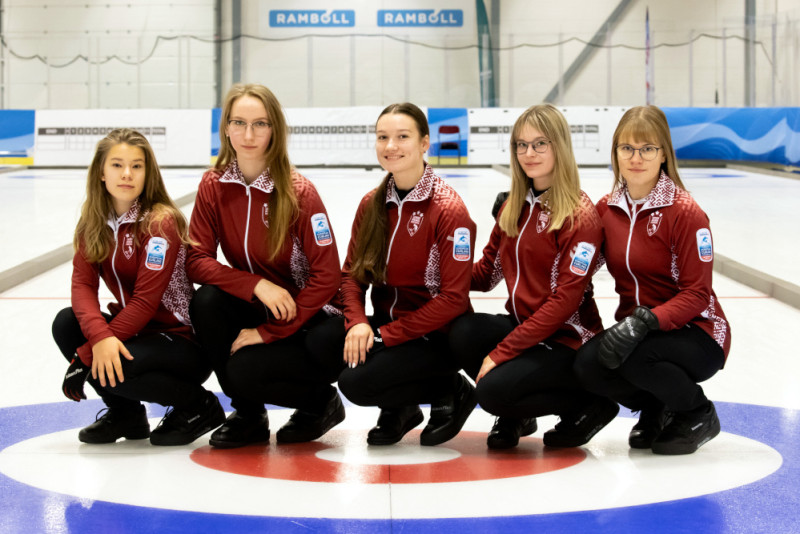 Latvijas junioru kērlingistes startēs pasaules čempionāta augtākajā divīzijā
