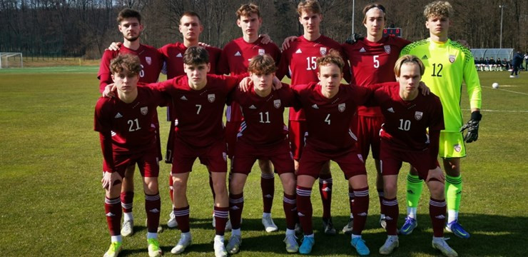 Latvijas U17 izlase arī otrajā pārbaudes spēlē zaudē Slovēnijai
