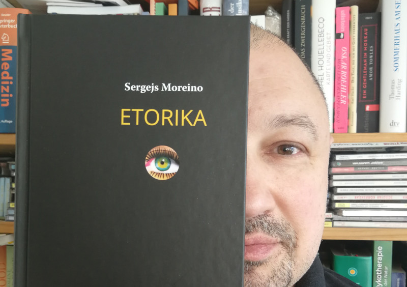 “Etorika” – jauns Sergeja Moreino stāstu krājums