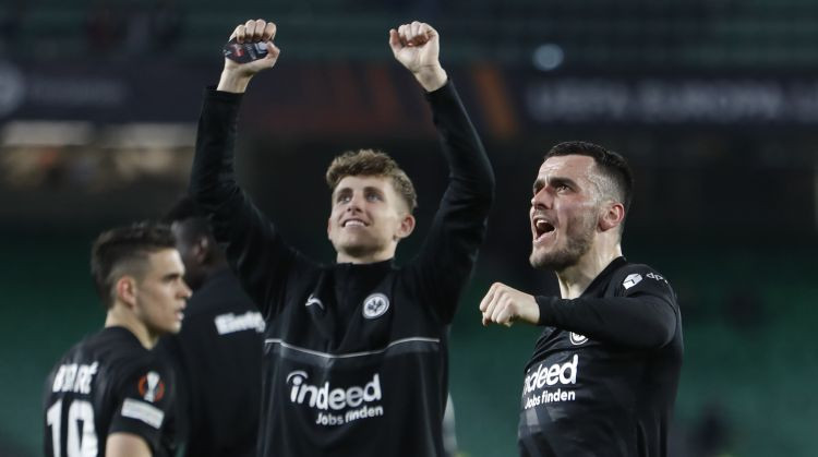 Pirmais no trim fināliem: "Eintracht" un "Rangers" Seviljā par Eiropas līgas kausu