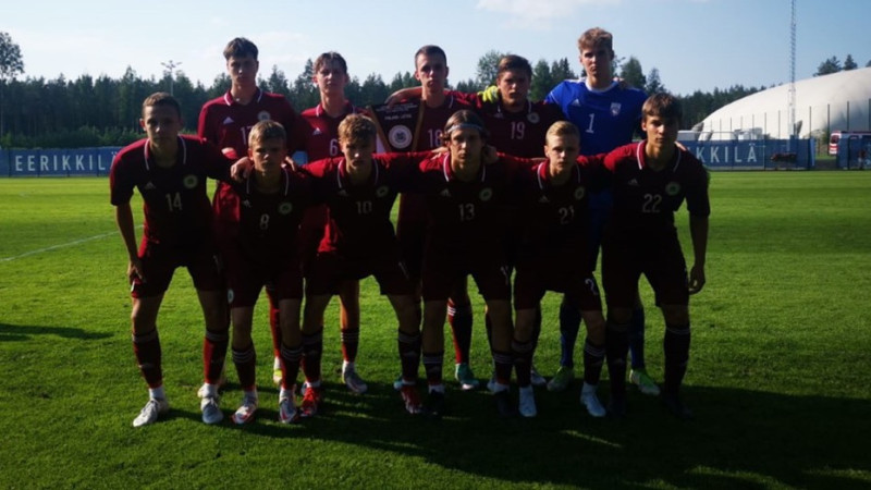 Latvijas U-17 futbolisti iesāk Baltijas kausa izcīņu ar minimālu uzvaru pār mājinieci Somiju