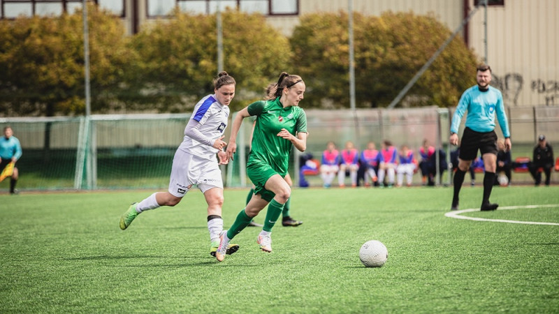 Izlozē noskaidroti Latvijas kausa futbolā sievietēm pusfināla pāri