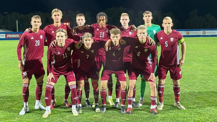 Latvijas U19 izlasei neizšķirts arī pret Austriju, otrdien izšķirošā spēle pret Lietuvu