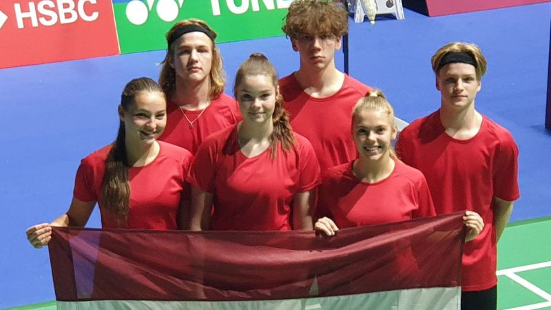 Latvijas juniori zaudē arī otrajā duelī pasaules komandu čempionātā badmintonā