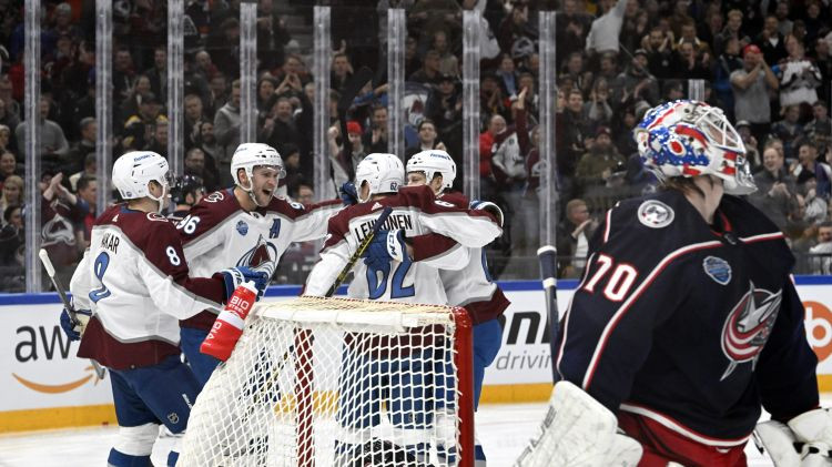 "Blue Jackets" bez Merzļikina vēlreiz Tamperē kapitulē čempionei "Avalanche"