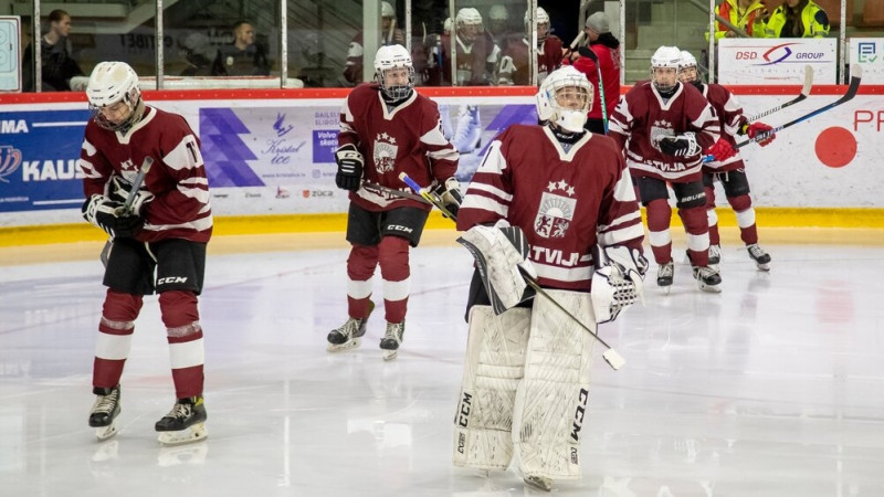 Latvijas U16 hokejisti turpina uguņot, gūstot 11 vārtus pret norvēģiem