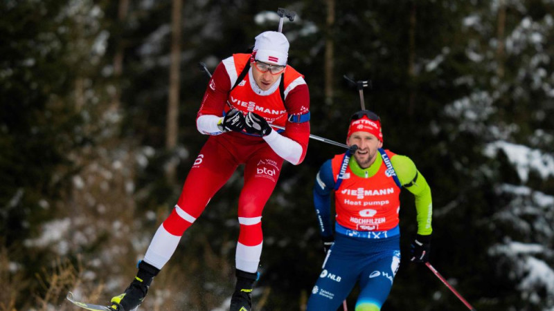 Eiropas čempionāts biatlonā turpināsies ar sprintu, startēs astoņi latvieši