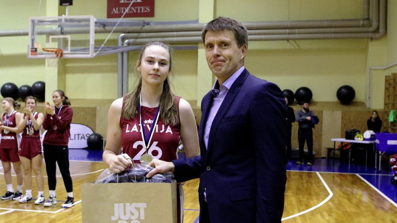 Anna Liepiņa nopelna komandas MVP balvu, U16 meitenes otrās Baltijas jūras kausā