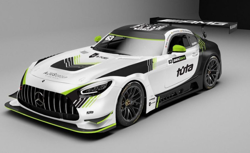 Nitišs un Batraks autošosejas čempionātā startēs ar iespaidīgo ''Mercedes-Benz AMG GT3 Evo''