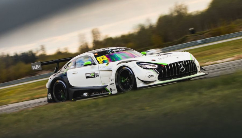 Reinis Nitišs ar ''Mercedes-Benz AMG GT3 EVO'' uzstāda jaunu Pērnavas trases rekordu