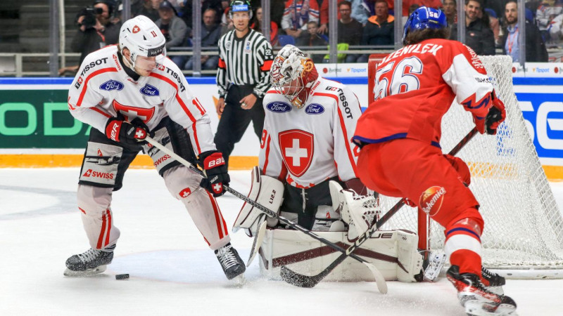 Šveices hokejisti triumfē pēdējā Eirotūres posmā, Kazahstānai 0:6 pret baltkrieviem