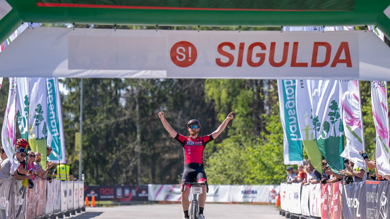 MTB un Gravel maratona Siguldas posmā uzvar Vosekalns un Vaidems, sievietēm "ZZK" braucējas