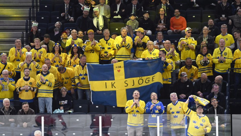 Rīgā nav gaidāmi lieli Zviedrijas hokeja izlases fanu pulki