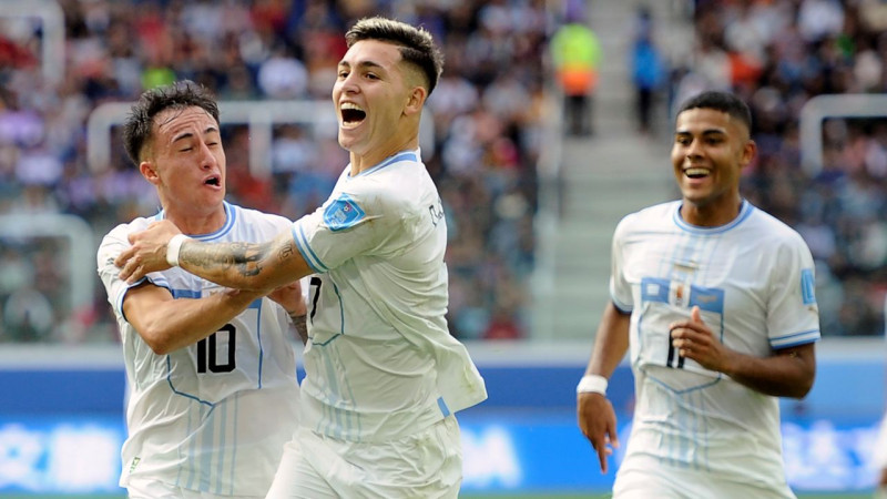Urugvajieši un korejieši pabeidz U20 Pasaules kausa 1/4 fināla komplektāciju