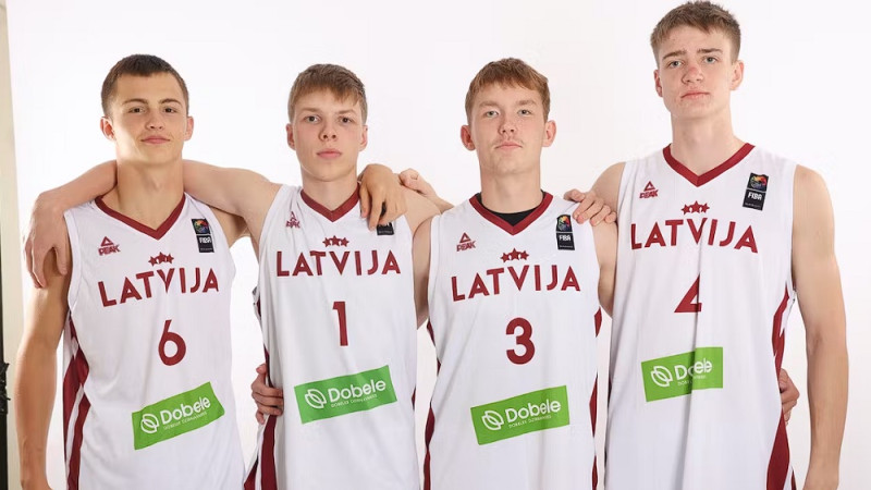 Latvijas 3x3 basketbolisti netiek Eiropas U17 kausa 3x3 basketbolā 1/4 finālā