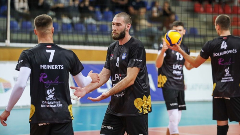 Latvijas čempioni Baltijas līgas sezonu sāk ar uzvaru pār Štāla "Amber Volley"