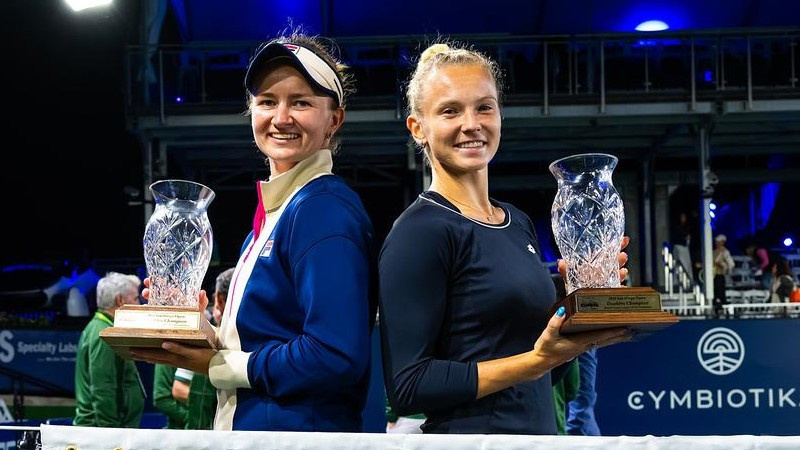 Septiņkārtējās "Grand Slam" čempiones Krejčīkova/Siņakova noslēdz sadarbību