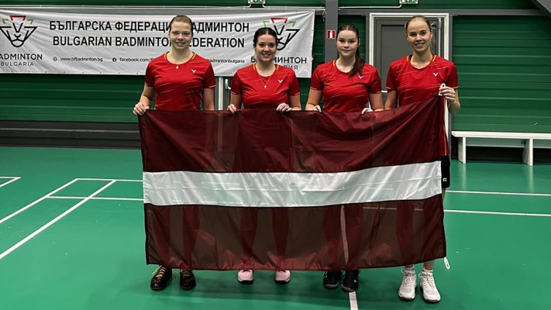 Latvijas badmintona izlases piedzīvo zaudējumus komandu EČ mačos