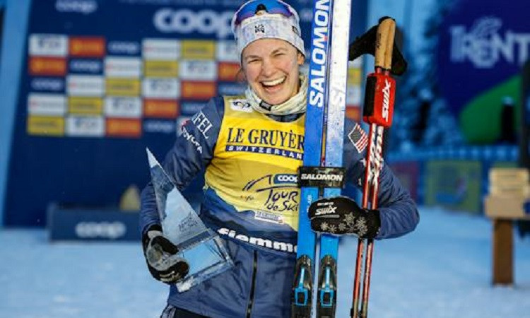 Uzvarētāja Diginsa kopā par šī gada “Tour de ski” nopelnījusi 100 tūkstošus eiro