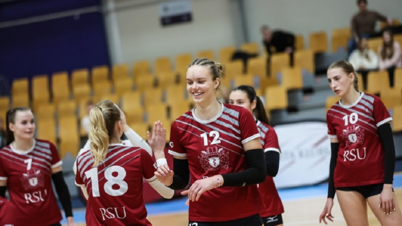 Latvijas čempionātā sievietēm pamatturnīrā uzvar RSU/MSĢ