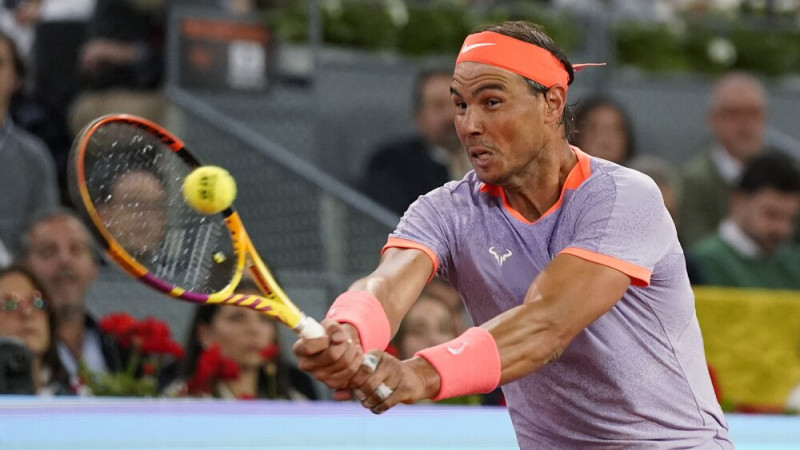 Nadals Madridē revanšējas De Minoram, Cicipass negaidīti zaudē 113. raketei