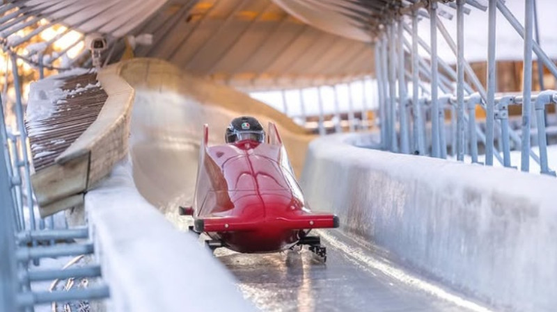 Kotāne debitē Ziemeļamerikas kausā ar sesto vietu monobobslejā