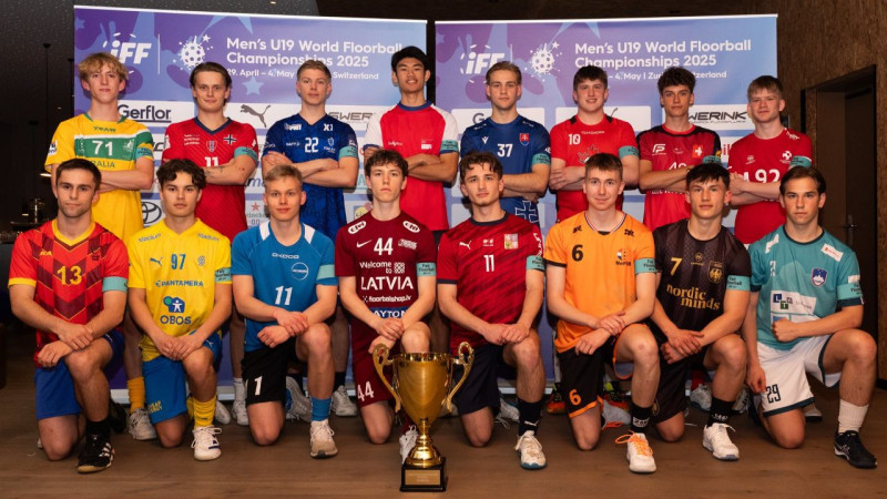 Juniori pasaules čempionātu Šveicē sāks pret Norvēģijas izlasi