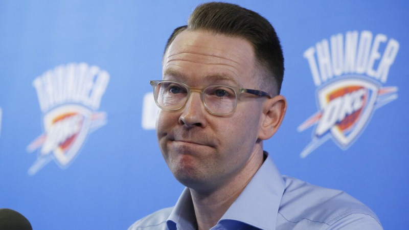 Par NBA sezonas labāko ģenerālmenedžeri atzīst ''Thunder'' sastāva arhitektu Presti