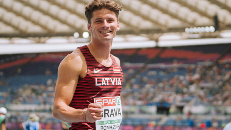 Grava uzvar Lietuvā 200m, Mauriņai PB un Eiropas junioru čempionāta normatīvs