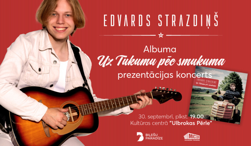 Edvards Strazdiņš izdod jaunu albumu un aicina uz prezentācijas koncertu