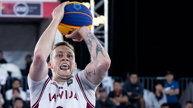 Latvijas 3x3 basketbola izlasei spēka rangā pirms PK atvēlēta vieta labāko astotniekā