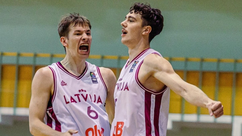 Latvijas 3x3 basketbolisti Rīgā uzvar U23 Nāciju līgas posma pirmajā turnīrā