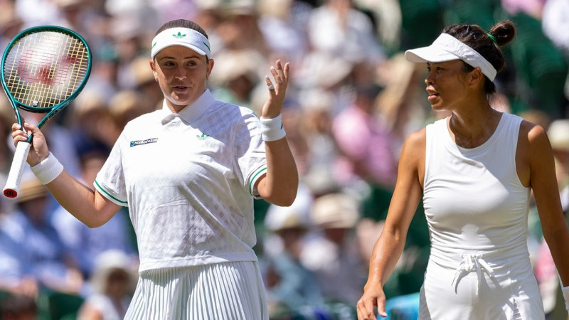 Ostapenko/Šei - Vimbldonas vicečempiones