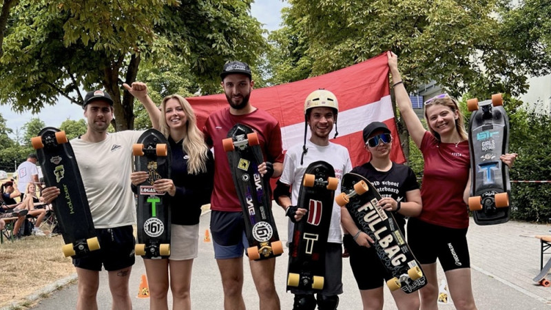 Latviešiem lieliski rezultāti Eiropas čempionātā skeitborda slalomā