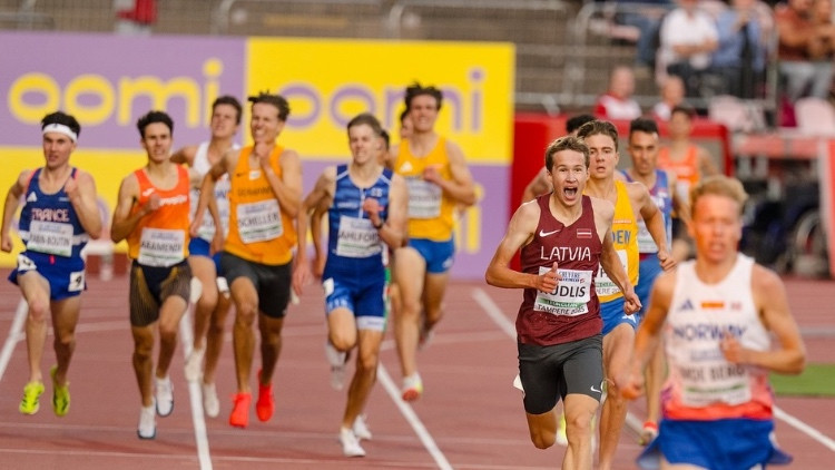 Kudlis kļūst par Eiropas U20 vicečempionu 3000 metros