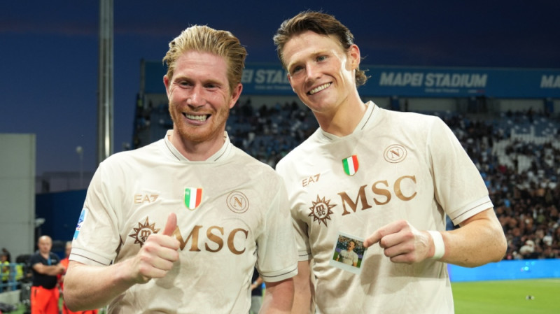 De Breine pa tiešo no soda sitiena gūst pirmos vārtus Itālijas A sērijā