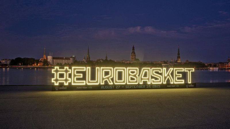 "EuroBasket 2025" laikā tiks norobežots Brīvības piemineklis