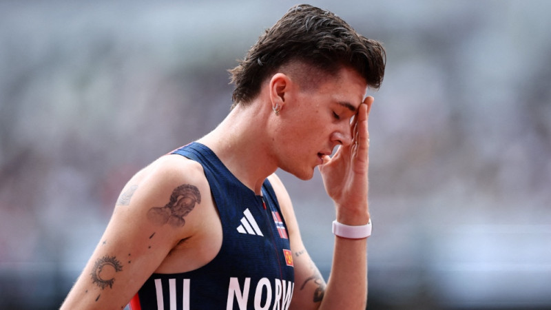 Skriešanas superzvaigzne Ingebrigtsens pasaules čempionātā cieš pamatīgu vilšanos