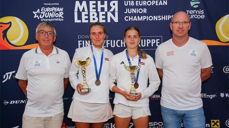 Tenisistes Lačinova un Lauva nopelna U18 Eiropas čempionāta bronzu