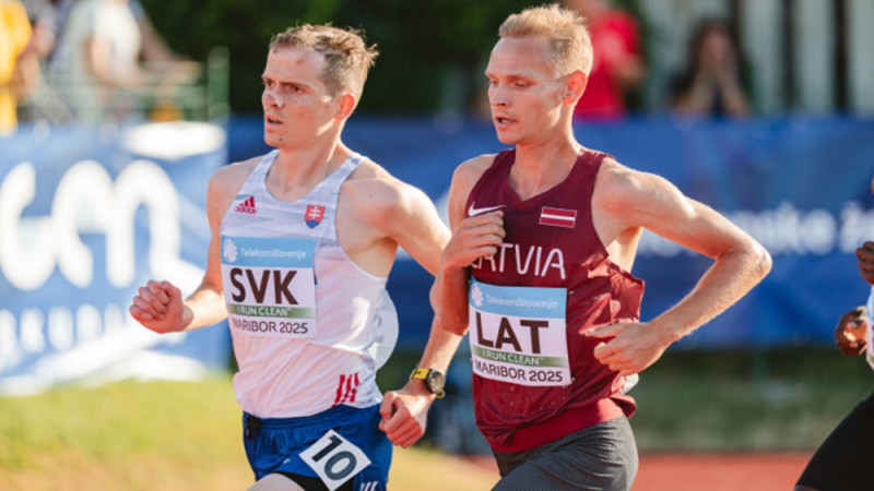 Medvedam jauns Latvijas rekords 10 km skrējienā
