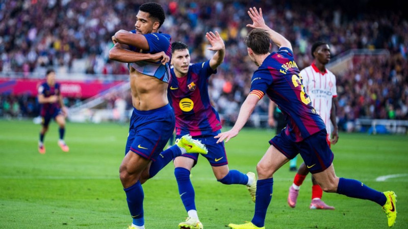 ″Barcelona″ tikai galotnē izglābjas no zaudētiem punktiem pret ″Girona″
