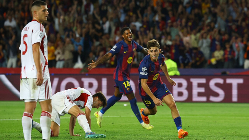 Fermins Lopess iesit pusi no Barselonas sešām bumbām, kazahiem pirmais punkts