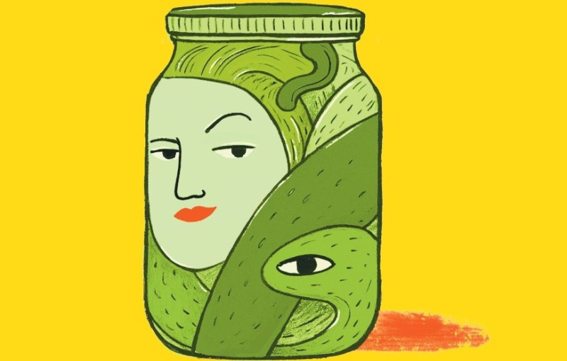 Evijas Martukānes pirmā grāmata  “Četrdesmit burkas gurķu” – dzīvespriecīgi stāsti valodas baudītājiem