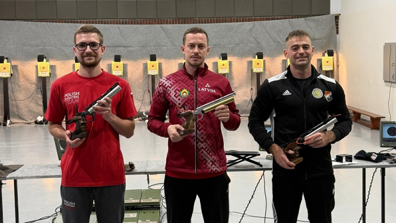 Latvijas šāvējiem godalgas sacensībās Polijā, noskaidroti arī jauniešu izlases dalībnieki EČ