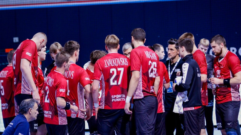Latvijas handbola izlase nākamajā PČ kvalifikācijas kārtā pret vienu no 2026.gada EČ finālturnīra komandām