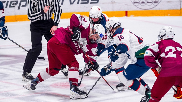Latvijas U18 izlase pieveic norvēģus divos no trim dueļiem Jelgavā